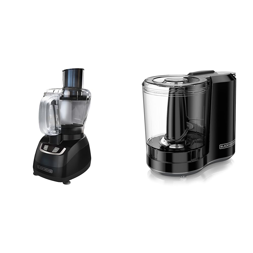 Amazon.com: BLACK+DECKER 8-Cup Food Processor, Black, FP1600B
